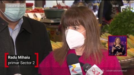 Piața se muntă în parcare