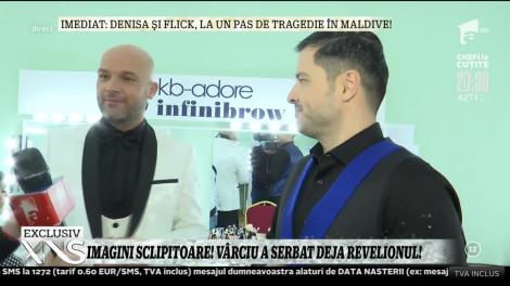 Imagini sclipitoare! Liviu Vârciu, Mirela Vaida și Andrei Ștefănescu au serbat deja Revelionul