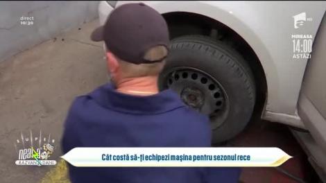 Atenție, șoferi! Cât costă să-ți echipezi mașina pentru sezonul rece