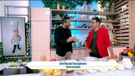 Tarte cu mere, rețeta lui chef Nicolai Tand