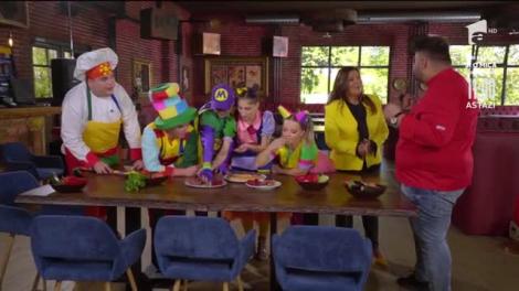 Chef Flavian Dobre a venit în casa Zurli: "Roșia este un fruct"