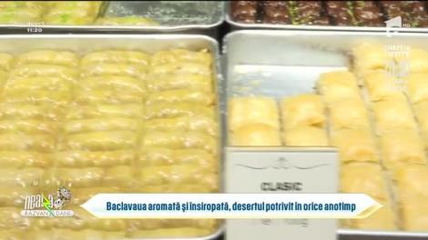 Baclavaua aromată și însiropată, desertul potrivit în orice anotimp
