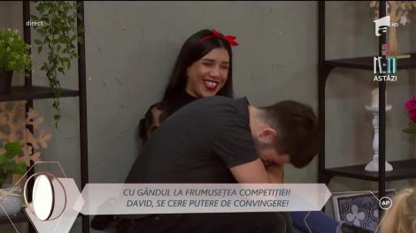 Andra vrea să plece acasă. Reacția lui David: Am venit, rămânem. Clar!
