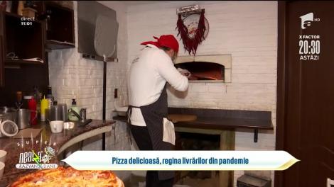 Pizza ca în Italia, regina livrărilor în pandemie