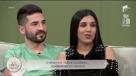 O realitate trăită cu Andra, devenită un vis frumos pentru David