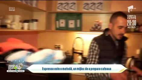 Espresso, un mijloc de a prepara cafeaua preferată