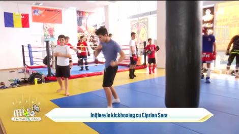 Demonstrație spectaculoasă de kickboxing, în direct, la Neatza cu Răzvan și Dani
