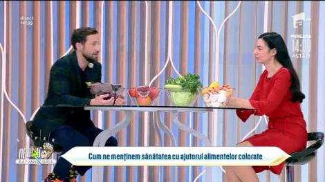 Cum ne menținem sănătatea cu ajutorul alimentelor colorate