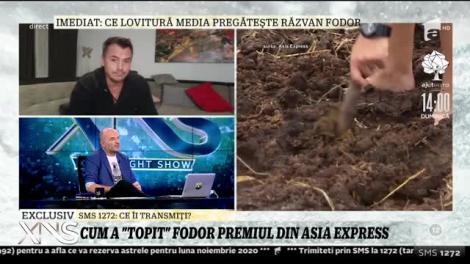Răzvan Fodor, tratamente dupa Asia Express: "Mi-a trecut antraxul pe la nas"