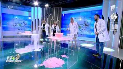 Cele mai inedite și distractive experimente ale Profesorilor Trăsniți, în direct, la Neatza cu Răzvan și Dani
