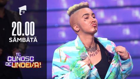 ADDA se transformă în Alex Velea - "Arde-mă baby", la Te cunosc de undeva!