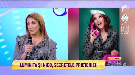Luminița Anghel și Nico, secretele unei prietenii de peste 10 ani