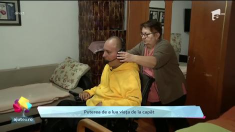 Puterea de a lua viața de la capăt! Dan Biță a învăţat marketing digital, chiar dacă îi e imposibil să tasteze