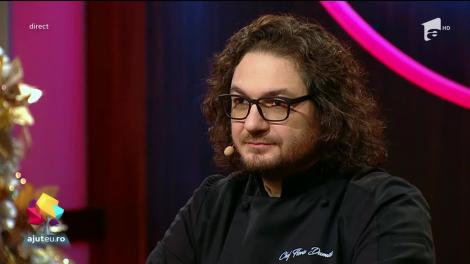 Ajut eu! Gina Pistol a plâns în hohote în fața chefilor, emoționată de povestea Tudoriței. Vedetele au licitat pentru farfurii