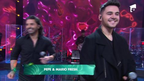 Pepe și Mario Fresh la Marea Unire ZU 2020. Ce a făcut cântărețul latino cu Drăgulin și Popescu înainte să urce pe scenă
