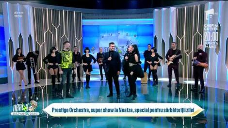 Prestige Orchestra cântă piesa Colaj Balkanic, la Neatza cu Răzvan și Dani