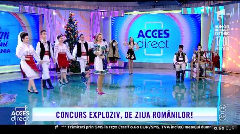 Mirela Vaida cântă live în zi de sărbătoare, la Acces Direct