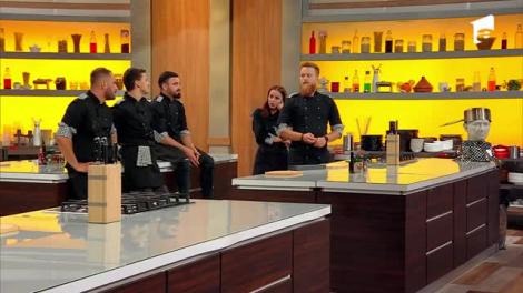 Chefi la cuțite 1 decembrie 2020. Concurentul eliminat e Alberto Chelu din echipa lui Florin Dumitrescu