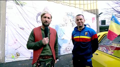Ervin Koszta, orădeanul care și-a vopsit Dacia în tricolor, în direct, la Neatza cu Răzvan și Dani