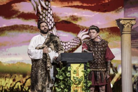 iUmor 1 decembrie 2020 Roast Istoric. Traian și Decebal urcă pe scena iUmor și povestesc cum au pus bazele neamului românesc