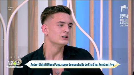 Andrei Ghiță și Diana Popa, super demonstratie de dans, la Neatza!