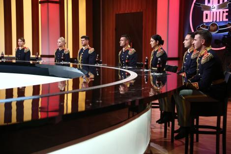 Chefi la cuțite 2 decembrie 2020. Militarii din brigada 30 gardă „Mihai Viteazul”au devenit jurați la „Chefi la cuțite”