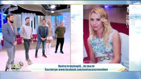 Neatza cu Răzvan și Dani te deșteaptă... de ziua ta! La mulți ani, Alina!