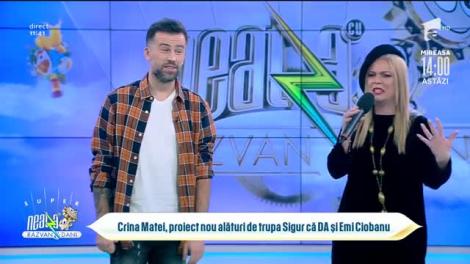 Crina Matei, proiect nou alături de trupa Sigur că DA și Emi Ciobanu