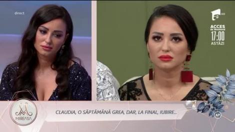 Claudia, săptămână grea în casa Mireasa