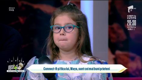 Maya, fiica lui Connect-R, își dorește să urce pe scena X Factor. Reacția artistului