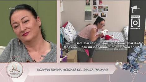 Scrisoare ascunsă în casa Mireasa! Doamna Mia și doamna Ermina, conflict spontan cu țipete