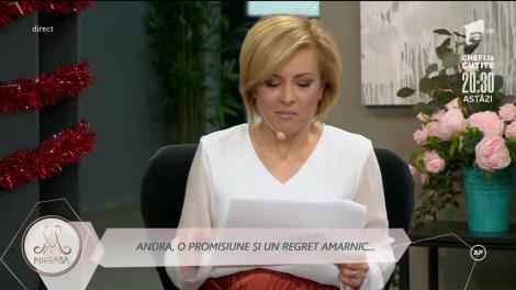 Povestea lor continuă. Andra îi cere iertare lui David: Promit că nu mai fac!