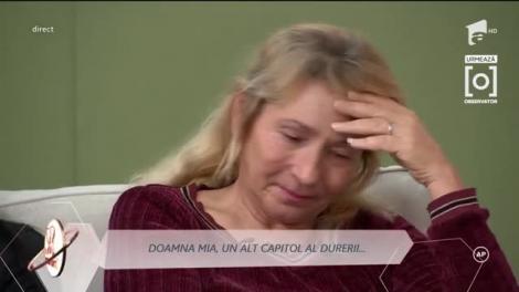 Doamna Mia, o suferință înăbușită, în fel și chip: Acum trei ani, în ziua de Crăciun, a murit fratele meu!