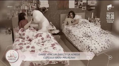 Un nou conflict între David și Radu: Nu mă bag în relația lui așa cum face el!