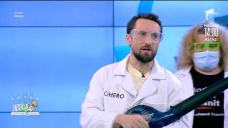 Profesorul Trăsnit, experiment cu hârtia igienică!