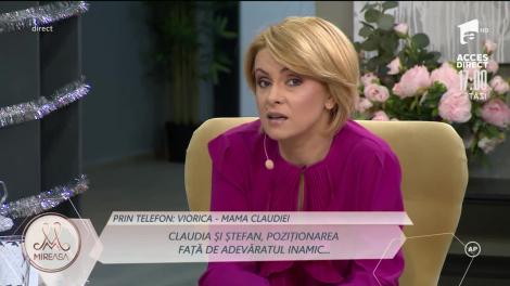 Mireasa 2020, sezon 2. Mama Claudiei a intervenit în direct. Ce i-a dezvăluit fetei despre Ștefan