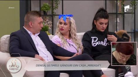 Lacrimi și suspine în casa Mireasa! Denisa a părăsit competiția