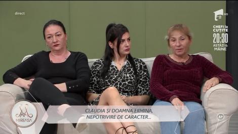 Conflict puternic între Doamna Ermina și Claudia: Nu faci absolut nimic, nu ai inițiativă să faci ceva!