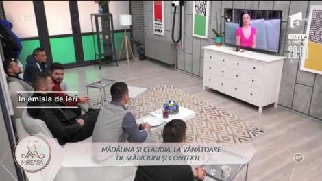 Mădălina și Claudia, la vânătoare de slăbiciuni și contexte