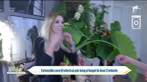 Extensiile care îți oferă un păr lung și bogat în doar două minute