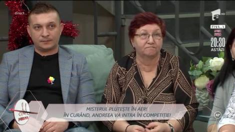 Misterul plutește în aer! În curând, Andreea va intra în competiție