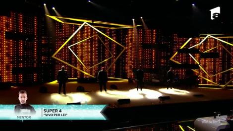 Finala X Factor 2020. Super 4, momentul fabulos pe care publicul nu-l va uita prea curând: „Sunt într-o simbioză vocală perfectă”