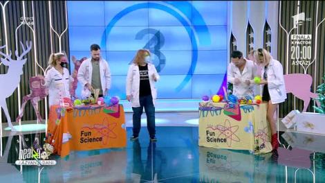 Profesorii Trăsniți fac frigărui din baloane, în direct, la Neatza cu Răzvan și Dani