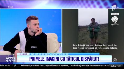Bărbatul căutat cu disperare de familie, vorbeşte despre cei patru ani de pribegie!