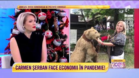 Carmen Șerban face economii în pandemie! Artista nu mai aruncă uşor cu banii