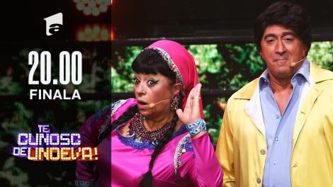 Romică Țociu & Adriana Trandafir se transformă în Mohammed Rafi & Asha Bhosle - "O floare și doi grădinari", la Te cunosc de undeva!