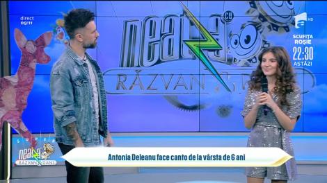 Antonia Deleanu cântă, la Neatza, melodia "Once Upon a December"