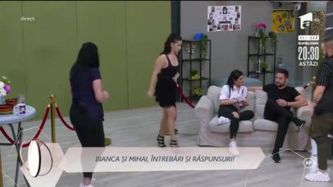 Bianca și Mihai, discuție despre dansul lasciv