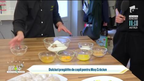 Dulciuri pregatite de copii pentru Mos Craciun