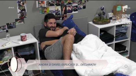 Andra, declarație de dragoste pentru David: "Te iubesc!"